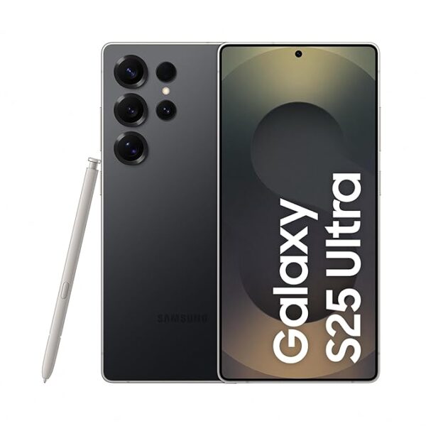 Samsung Galaxy S25 Ultra 5G AI Smartphone (Titanium Black, 12GB RAM, 256GB Storage)